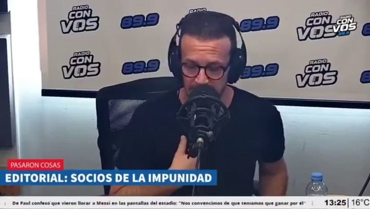 Los dichos de Alejandro Bercovich contra el presidente de la AMIA
