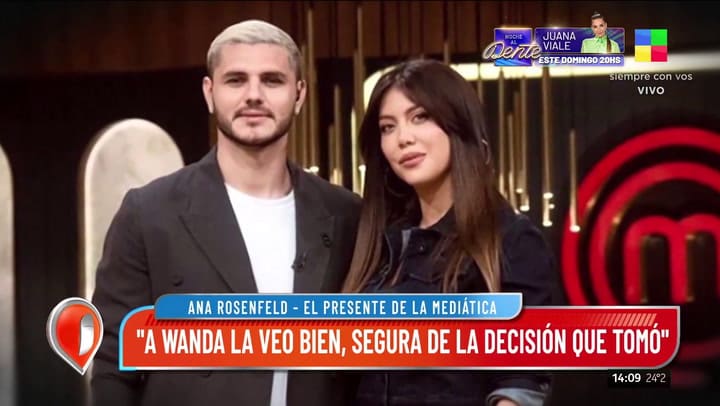 Ana Rosenfeld habló del divorcio de Wanda Nara y Mauro Icardi