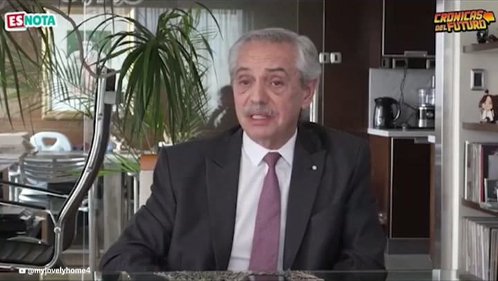 Alberto Fernández, sobre Cristina