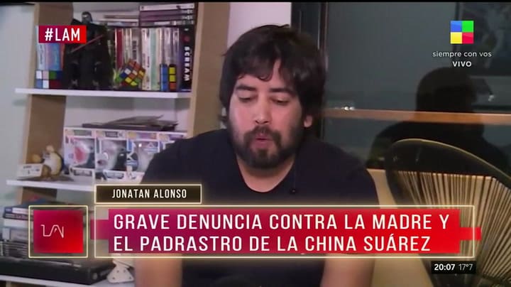 Denunciaron al padrastro de la China