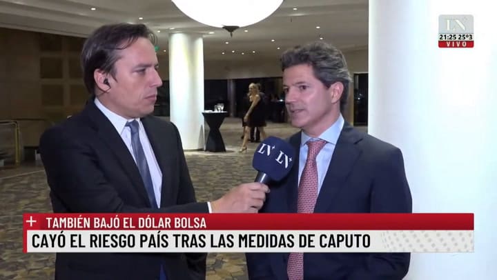 Cayó El Riesgo País Tras Las Medidas De Caputo