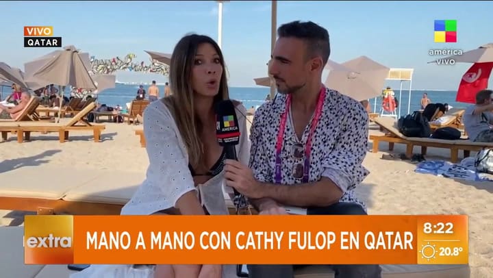 Catherine Fulop reveló su charla que tuvo con Paulo Dybala