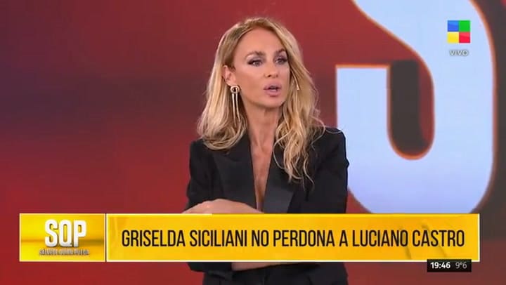 Griselda Siciliani reveló por qué no perdona a Luciano Castro tras su escandalosa separación