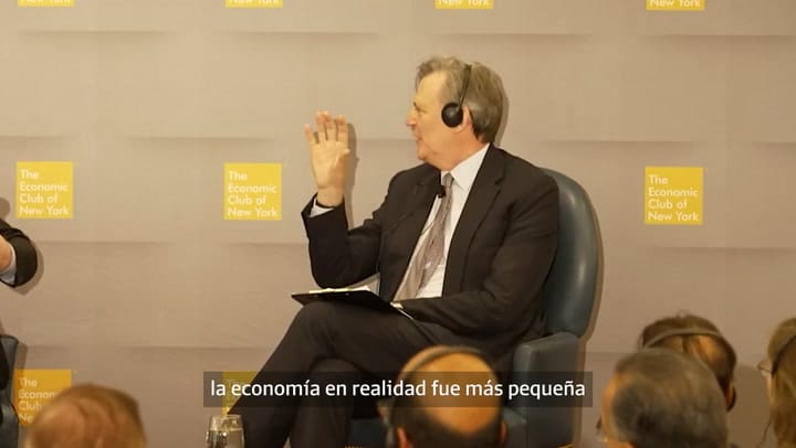 JAVIER MILEI HABLA DE LA RECESION