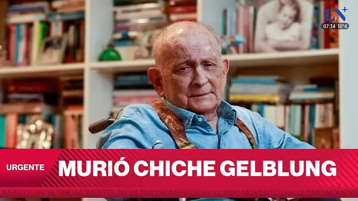 Murio Chiche Gelblung a los 82 anos