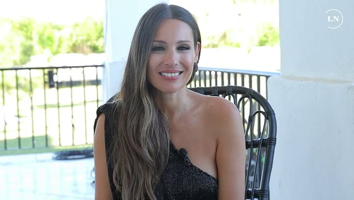 Pampita en un mano a mano antes de “El hotel de los famosos”