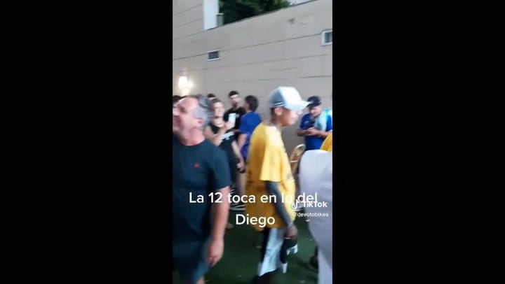 La casa de Diego Maradona