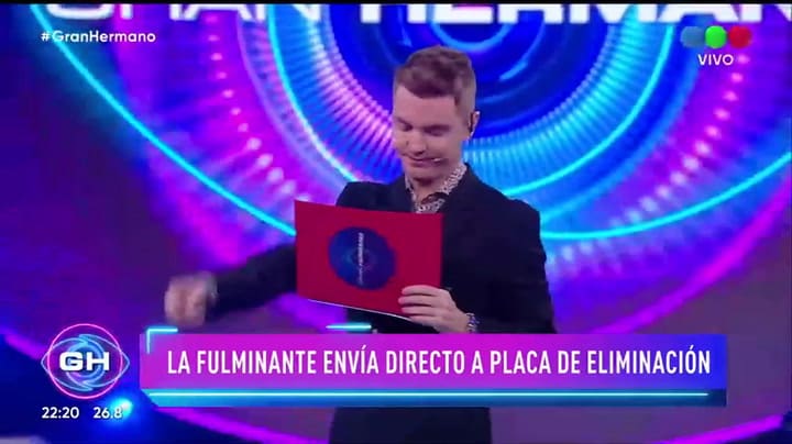Se realizó la primera fulminante en la casa de Gran Hermano