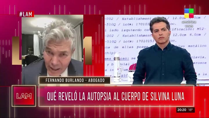 Fernando Burlando habló sobre los resultados preliminares de la autopsia de Silvina Luna