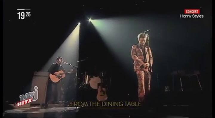 Harry Styles en From the Dining Table, de la BBC