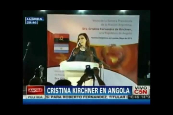 Archivo: Cristina Kirchner sobre Omar Caballo Suárez