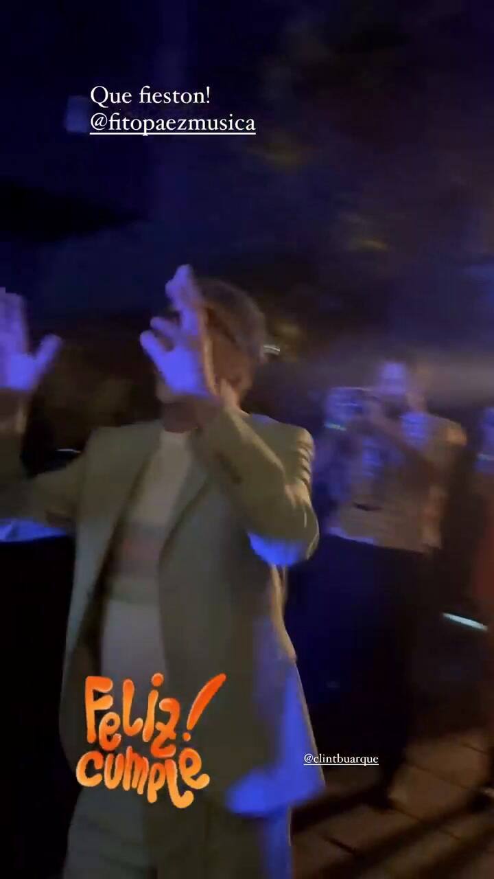 Fito Páez cumplió 60 años y lo celebró con una gran fiesta