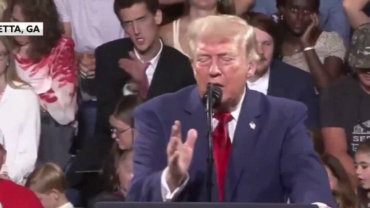 Imitador de Trump en Georgia