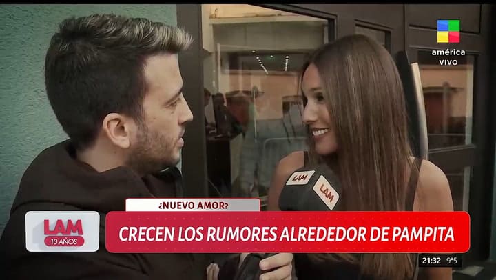 Pampita habló de Nicole Neumann en Los 8 escalones