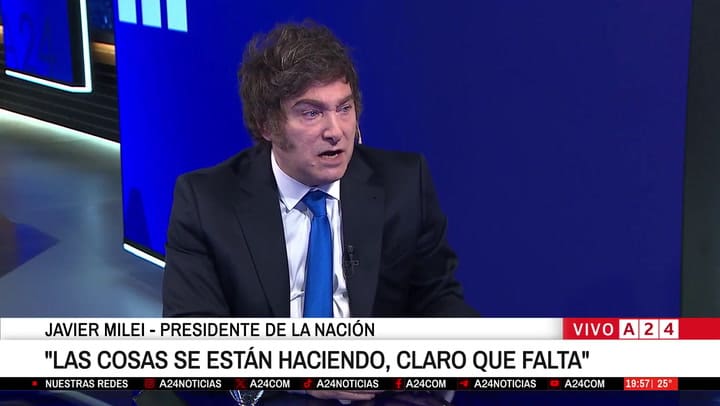 Milei: "Yo no creo que Espert tenga vínculos narco"