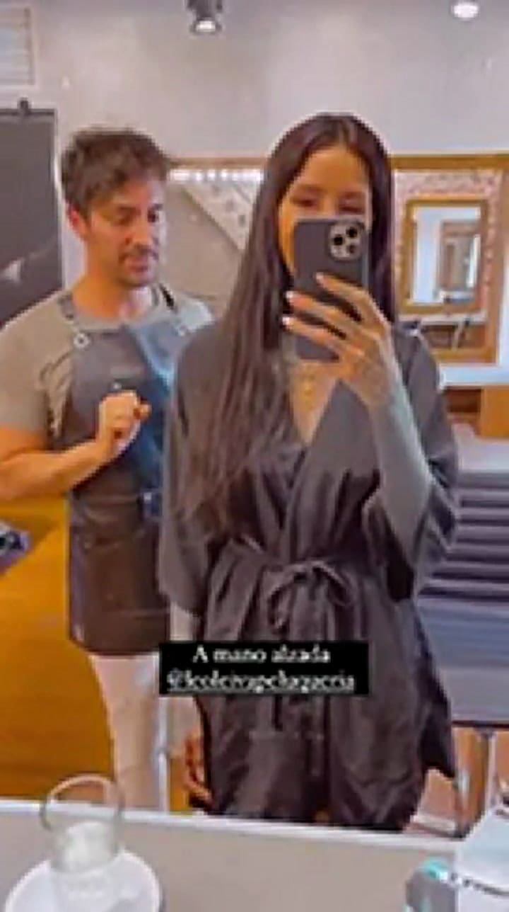 Candelaria Tinelli cambió su look