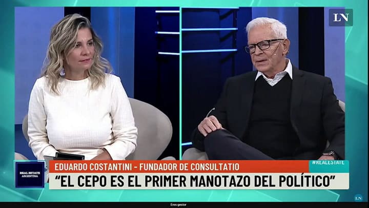 Costantini: 'No hay un estadista que ponga la prioridad en el orden'