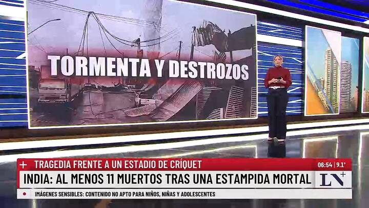 Tormenta en Brasil