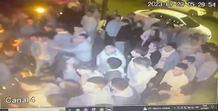 Video difundido por el boliche