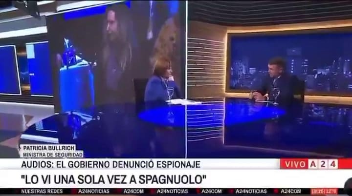 Bullrich, sobre los pedidos de allanamientos a periodistas