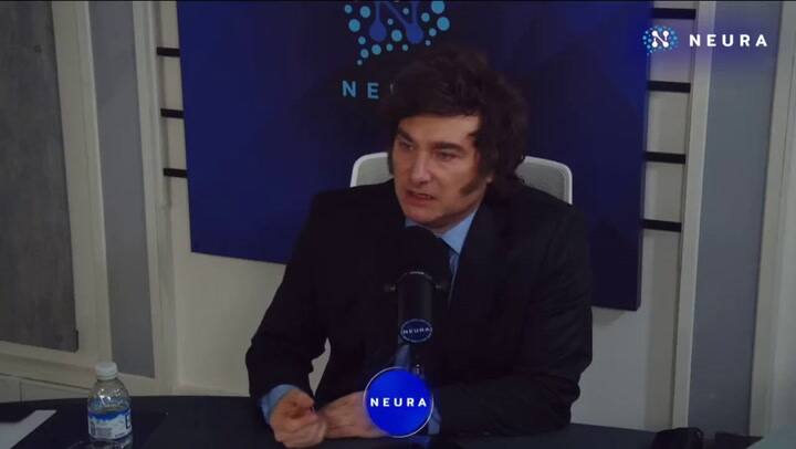 El enojo de Milei con Fantino por las continuas interrupciones