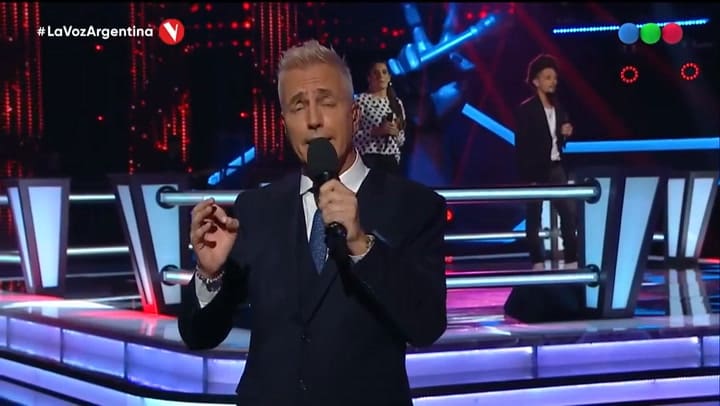 La Voz Argentina 2021: Luciana Irigoyen vs. Sergio Verón - Fuente: Telefe