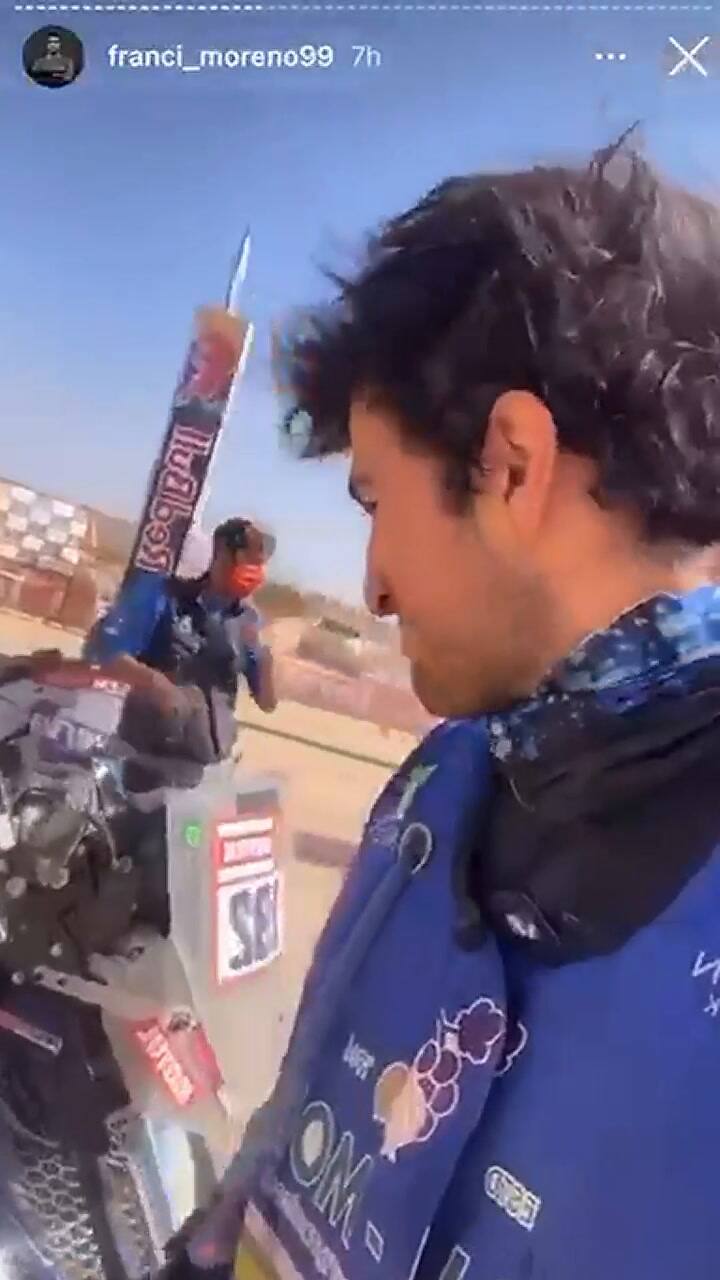 Francisco Moreno, el mendocino que salió segundo en el Dakar