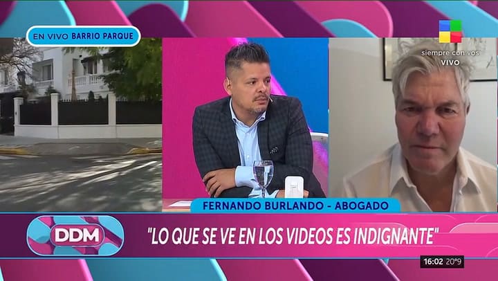 Roberto García Moritán, el exmarido de Pampita, acudió al lugar apenas se conoció la noticia