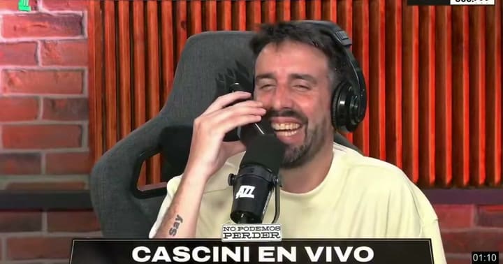 Riquelme habló sobre Boca en una llamada con Azzaro y no sabía que estaba saliendo en vivo