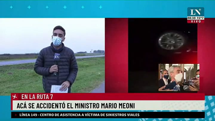 Avanza la investigación sobre el accidente en el que murió Mario Meoni: el lugar exacto en la Ruta 7