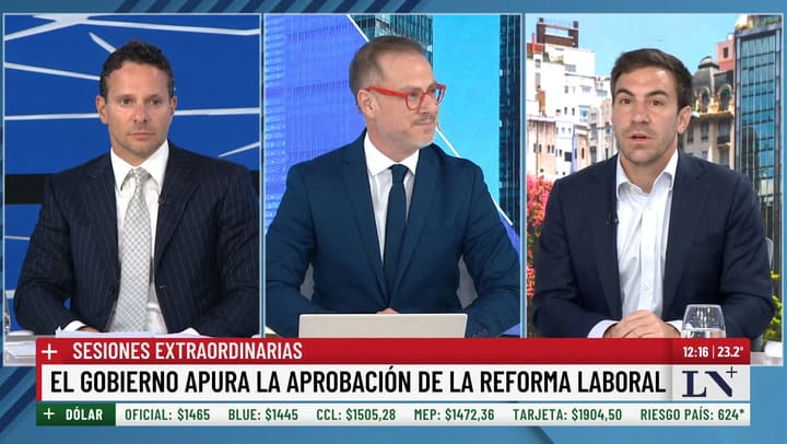 Tomas Bulat en LN+