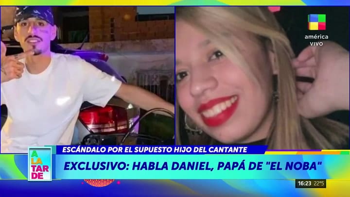 El papá de El Noba conoció a su supuesto nieto y aceptó hacerse el ADN
