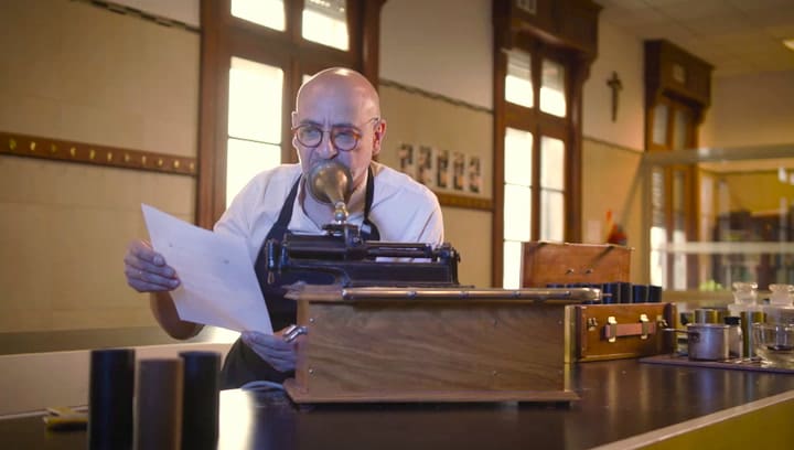 Como Thomas Edison: con un cilindro y una corneta, Guillermo Elías recreará la primera grabación de sonido hecha en la Argentina