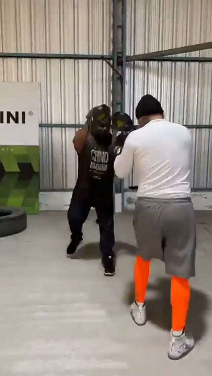 El impactante cambio físico del Chino Maidana - Fuente: Instagram