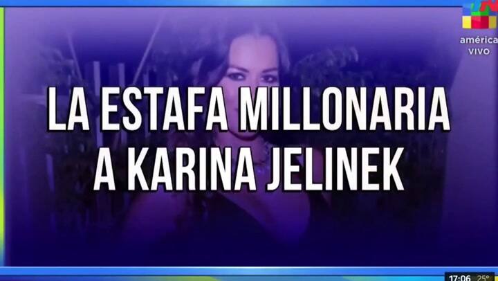 Estafaron a Karina Jelinek