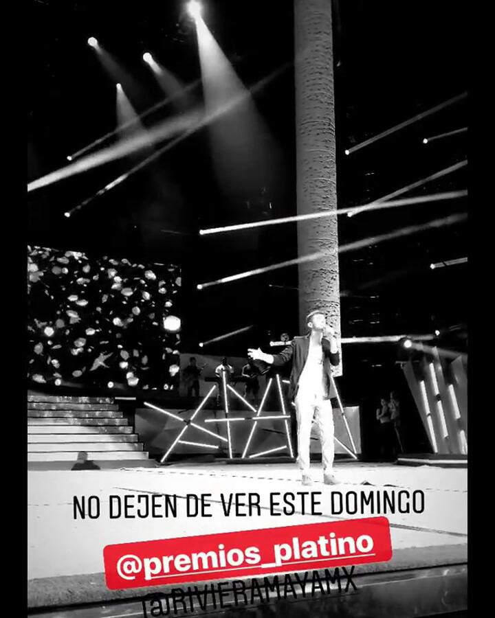 Axel se prepara para los Premios Platino - Fuente: Instagram