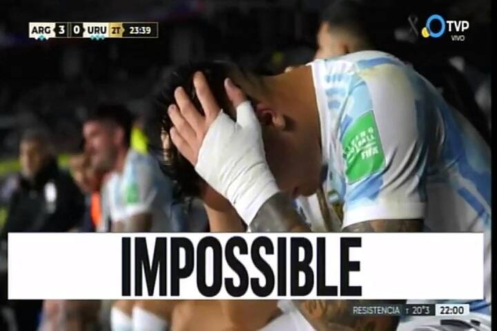 La emoción de Lautaro Martínez