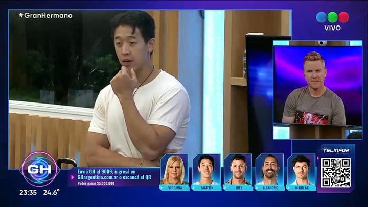 La decision de Martin Ku en Gran Hermano