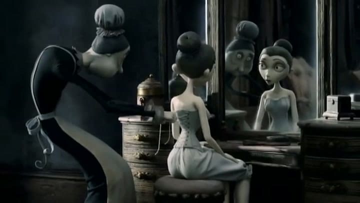 El cadáver de la novia, tráiler