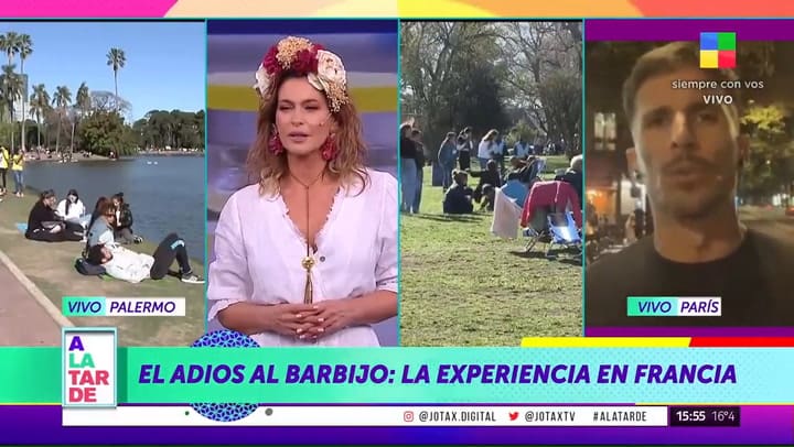 Karina Mazzocco debió intervenir con gritos en una tensa pelea entre dos periodistas de su programa