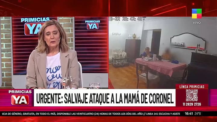 La madre de Marcela Coronel sufrió violencia por parte de su cuidadora