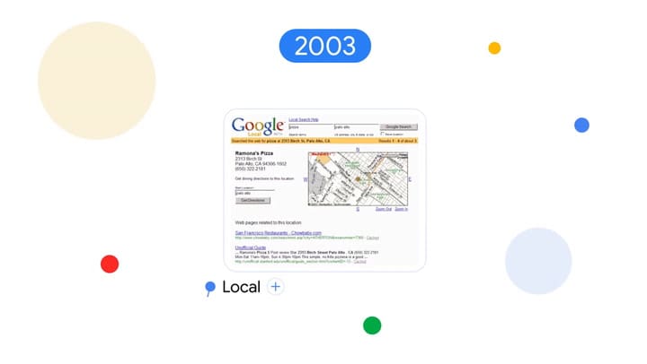 Los hitos de los 25 años del buscador de Google