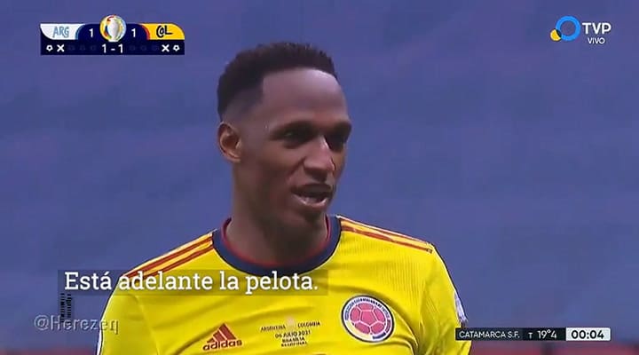 Mirá que te como hermano', el penal que Dibu Martinez le atajó a Mina