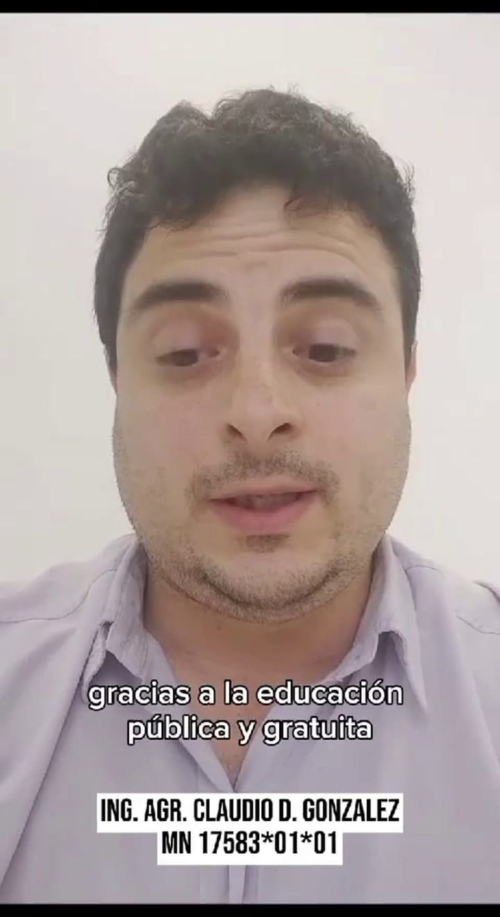 Un Agrónomo Invitó A Votar A Massa