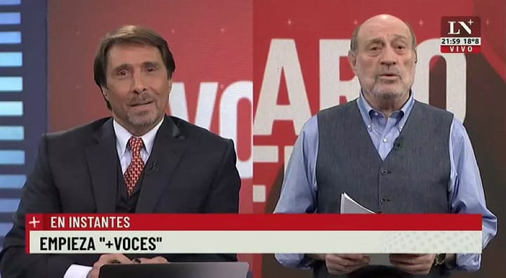 Feinmann y Leuco sobre la madre de Luis Majul en el pase