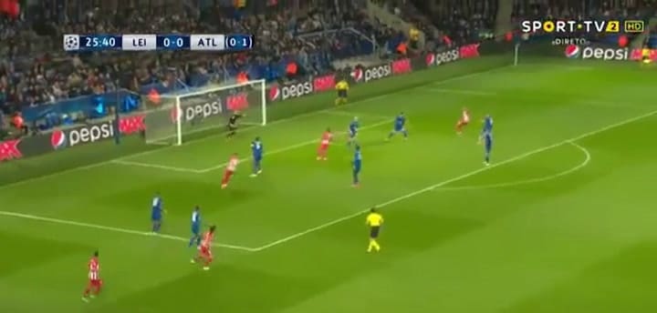 El gol de Saúl