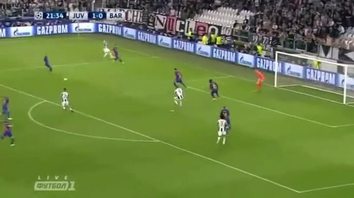 Juventus-Barcelona cuál fue la responsabilidad de Mascherano, que quedó ligado a la imagen de la der