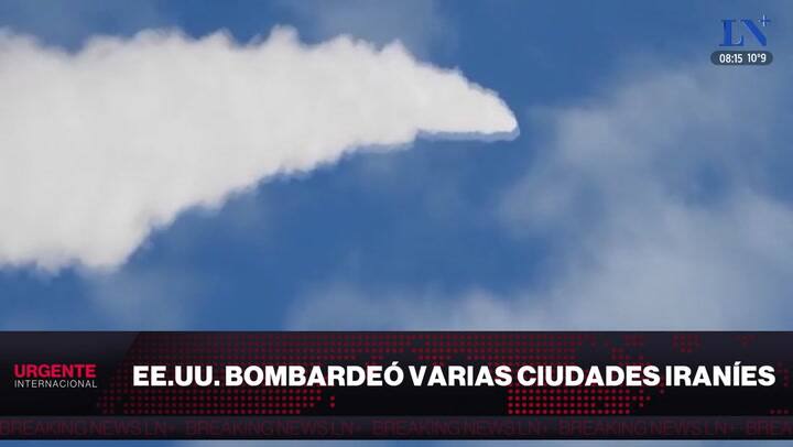 EE.UU. bombardeo varias ciudades iranies