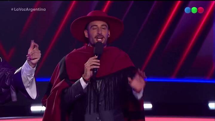 El paso de chacarera de Nico Occhiato en La Voz que se hizo viral