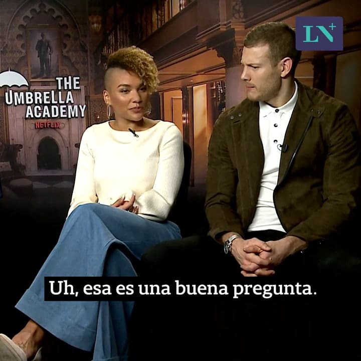 Entrevista con Ellen Page y los protagonistas de The Umbrella Academy de Netflix